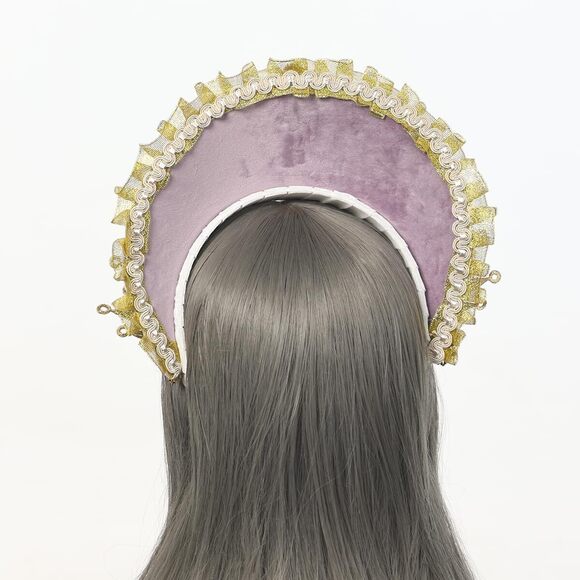 9219 Anne Boleyn Hat Headwear Tudor Elizabethan Headwear French Royal main image 4